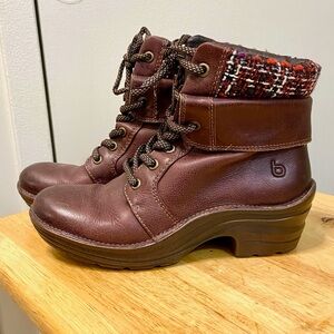 Bionica Brown Leather Short Boots